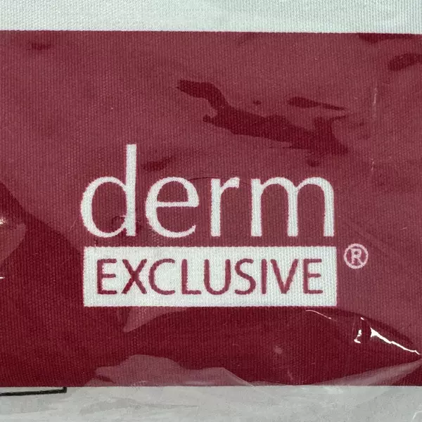 Derm Exclusive Cosmetic Case New Sealed Package Zippered All Purpose Bag