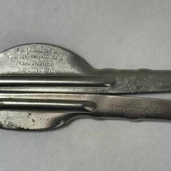 Boye Mason Jar Lid Remover Boye Needle Co. Patent 1916-17 La Grandeur's