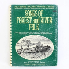 Songs of Forest and River Folk Paul Glass Louis C Singer 1967 Folk Songs PB SB