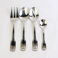 Lot Of 4 Heritage Mint LTD Stainless Flatware 3 Spoons 1 Serving Fork