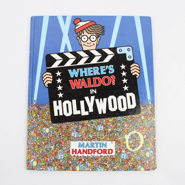 Where's Waldo? in Hollywood by Martin Handford 1993 Hardcover 1st US Edition