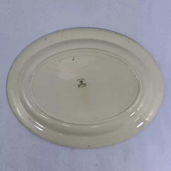 Wood and Sons Pall Mall Red Band 14.5 Inch Oval Platter