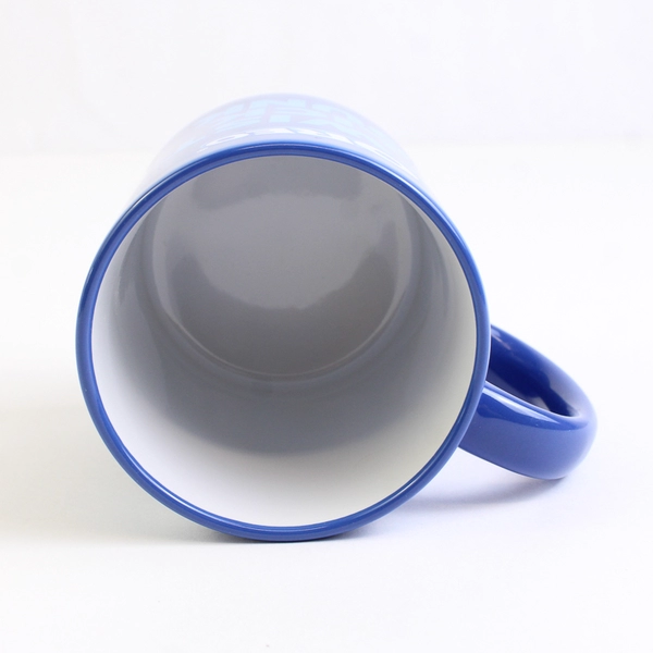 OREO Cookie Blue Ceramic Coffee Mug 4” Tall  'Twist Lick Dunk' 2024