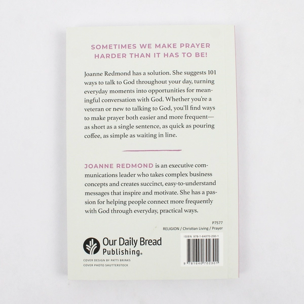 Say a Little Prayer by Joanne Redmond 101 Ways to Pray Throughout Day 2023 PB