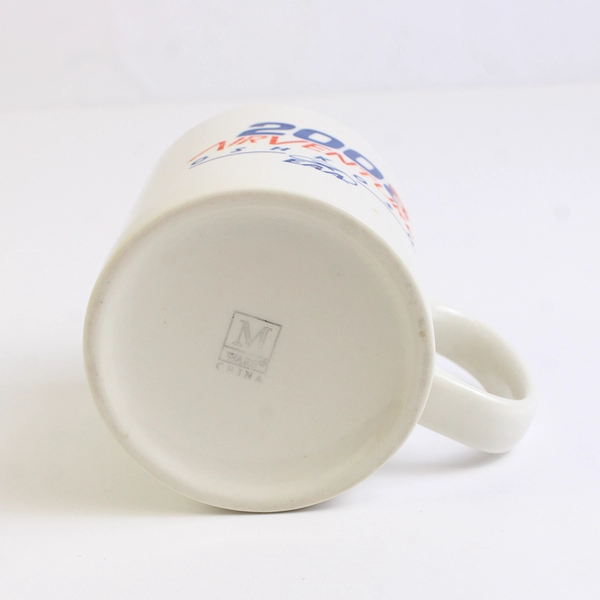 Airventure Oshkosh Printed White Ceramic Mug 2008 EAA 3.5" Tall