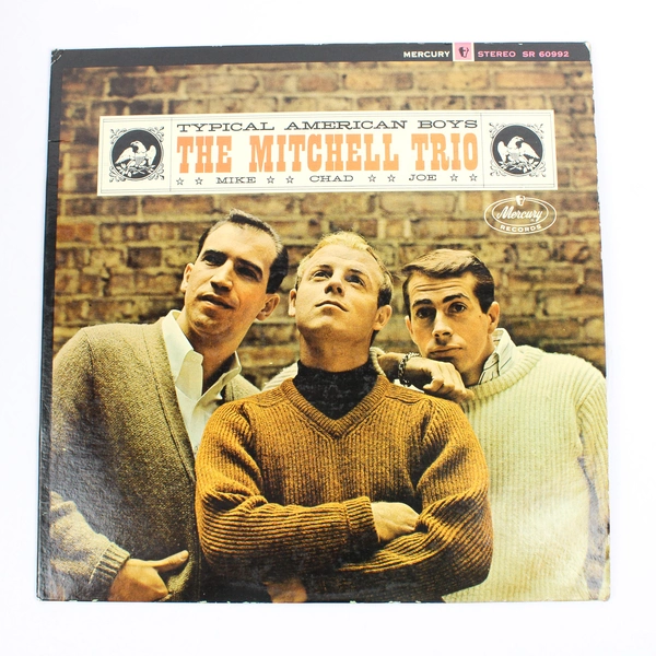 Typical American Boys The Mitchell Trio 12" Vinyl Record Classic Folk Album