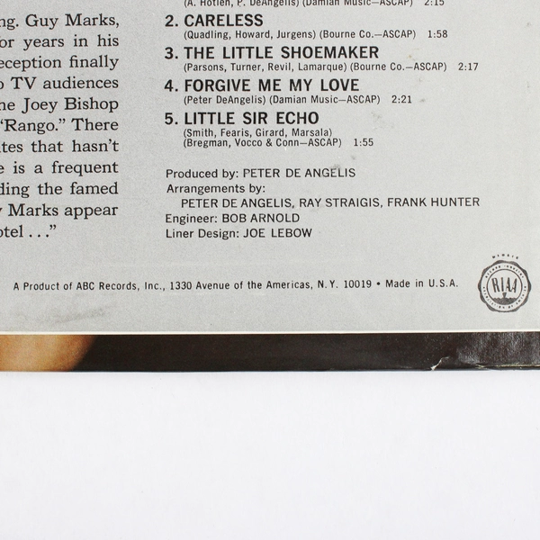 Guy Marks Loving You Has Made Me Bananas 12" Vintage Vinyl Record