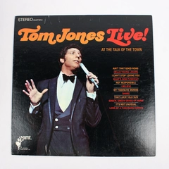 Tom Jones Live! At The Talk Of Town 1967 Vintage 12" Vinyl Record