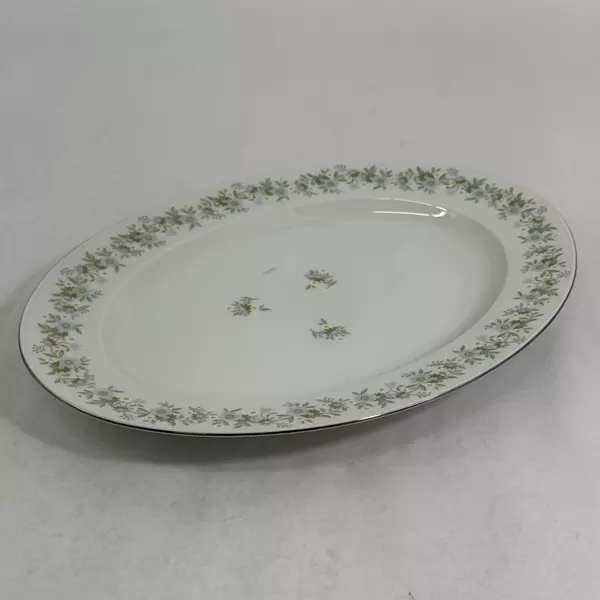 Vintage Johann Haviland Forever Spring Oval Platter 12-3/4 Inch