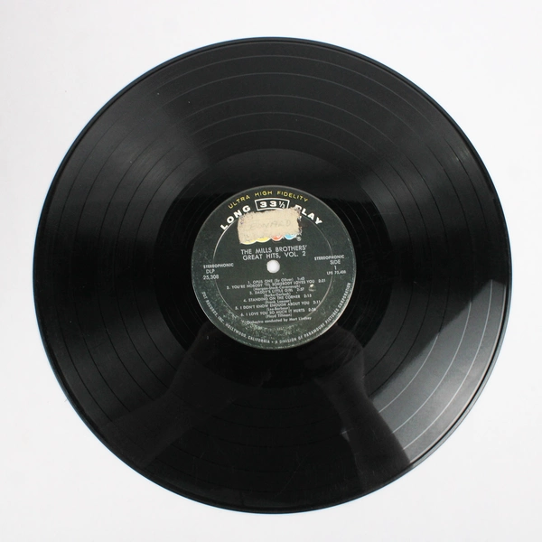 The Mills Bros. Great Hits Wolume 2 1960 Vintage 12" Vinyl Record