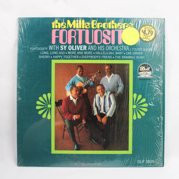 The Mills Brothers Fortuosity With Sy Oliver And His Orchestra 1969 Vinyl Record