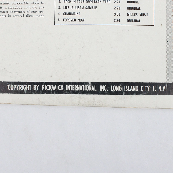 The New Sound of The Fabulous Ink Spots Stereo Spectrum 12" Vinyl Record