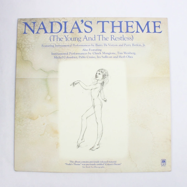 Nadia's Theme - The Young And The Restless Vintage Vinyl Record