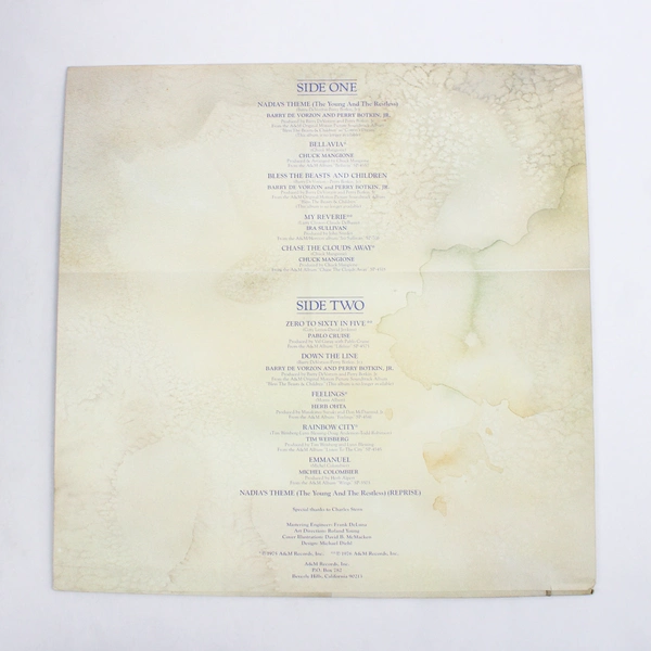 Nadia's Theme - The Young And The Restless Vintage Vinyl Record