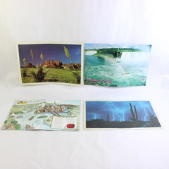 Lot of 4 Travel Photography Placemats New York Canada Arizona