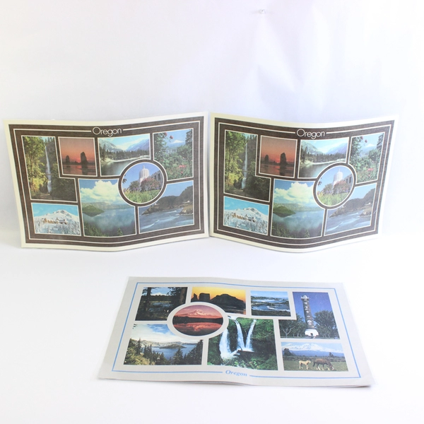 Lot of 7 Oregon and PNW Travel Photography Placemats