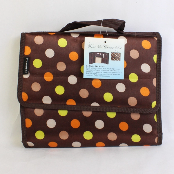 Primeware Inc. Charcuterie Tote Wine & Cheese Set Missing Accessories