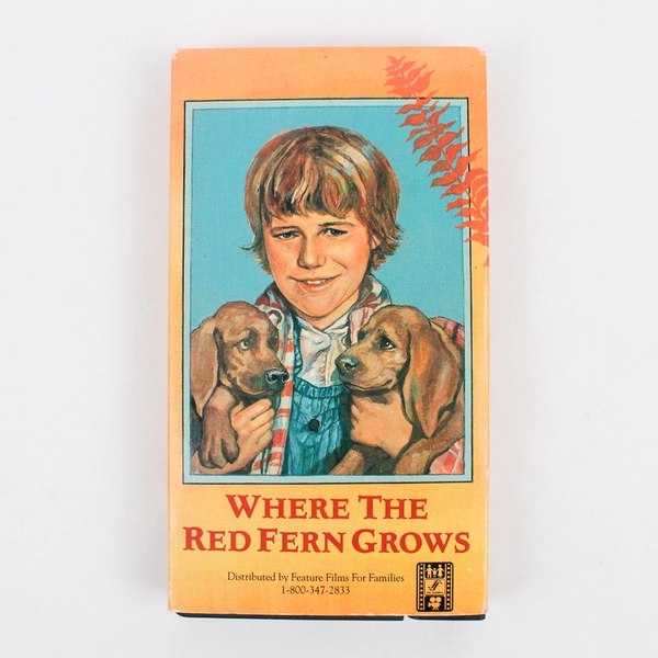 Where The Red Fern Grows VHS Tape Original Release 1974 James Whitmore