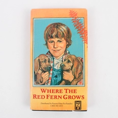 Where The Red Fern Grows VHS Tape Original Release 1974 James Whitmore