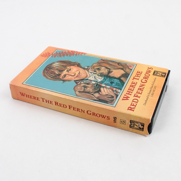 Where The Red Fern Grows VHS Tape Original Release 1974 James Whitmore