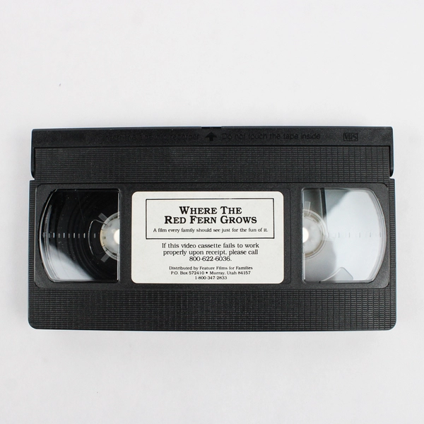 Where The Red Fern Grows VHS Tape Original Release 1974 James Whitmore