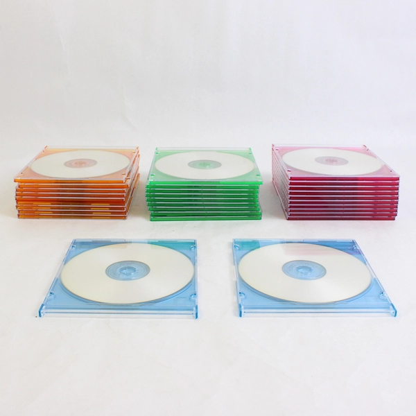Set of 30 TDK Slim Case Printable CD-ROM Discs 52x Compatible