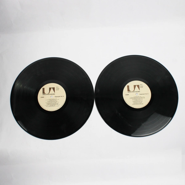 CHER Superpax Vol II 2 LP Vintage 12" Vinyl Record Set Good Condition