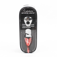 Rabbit Wine Aerator Aerating Pourer Improves Flavor By Metrokane
