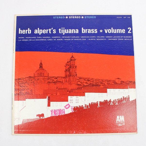 Herb Alberts Tijuana Brass Vol. 2 Vintage 12" Vinyl Record