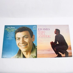 Ed James Who Will Answer & More I Cannot Wish You Lot of 2 Vinyl Records Vintage