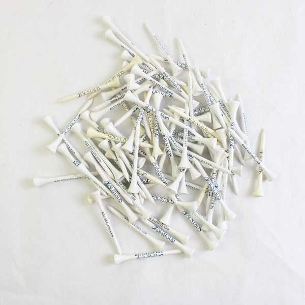Lot of 82 Austad's White Golf Tees Durable Bulk Golf Accessories