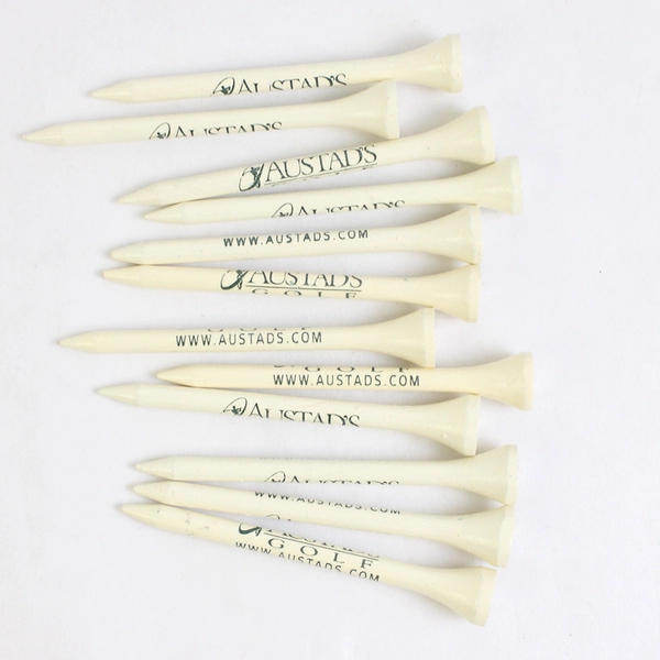 Lot of 82 Austad's White Golf Tees Durable Bulk Golf Accessories