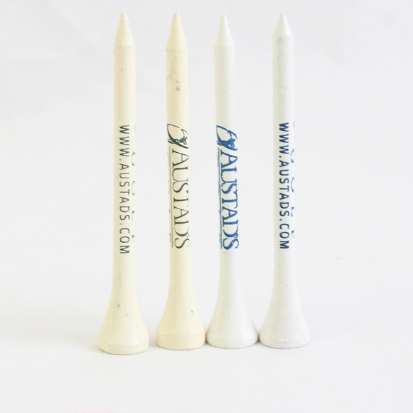 Lot of 82 Austad's White Golf Tees Durable Bulk Golf Accessories