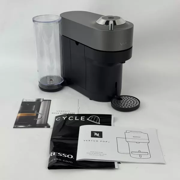 Nepresso Vertuo Pop + Deluxe Coffee and Espresso Machine Open Box New