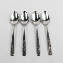 Lot Of 4 International Silver Serenata (Stainless) Flatware Spoons