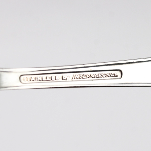 Lot Of 4 International Silver Serenata (Stainless) Flatware Spoons