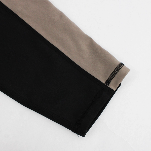 LegEnd Colorblock Mid-Calf Activewear Leggings with Pockets Women's Medium