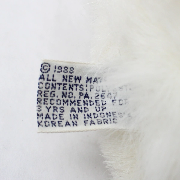 Vintage1988 Chrisha Playful Plush Rabbit White Floppy Ears Easter 15"