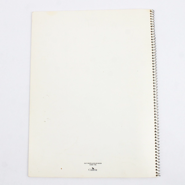 Vintage 1982 Crafts From Current Cut Paste & Color Book Deborah Apy 1982 PB