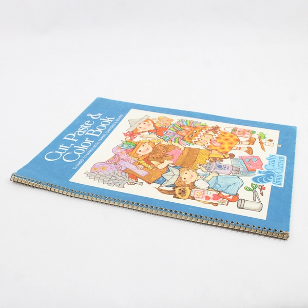 Vintage 1982 Crafts From Current Cut Paste & Color Book Deborah Apy 1982 PB