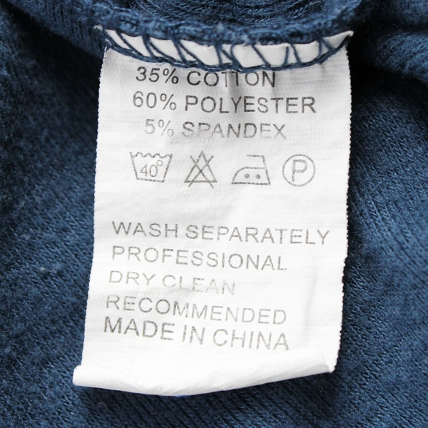 POGTMM Blue Long-Sleeved Shirt Tribal Print Accents Cotton Blend Women's Size XL