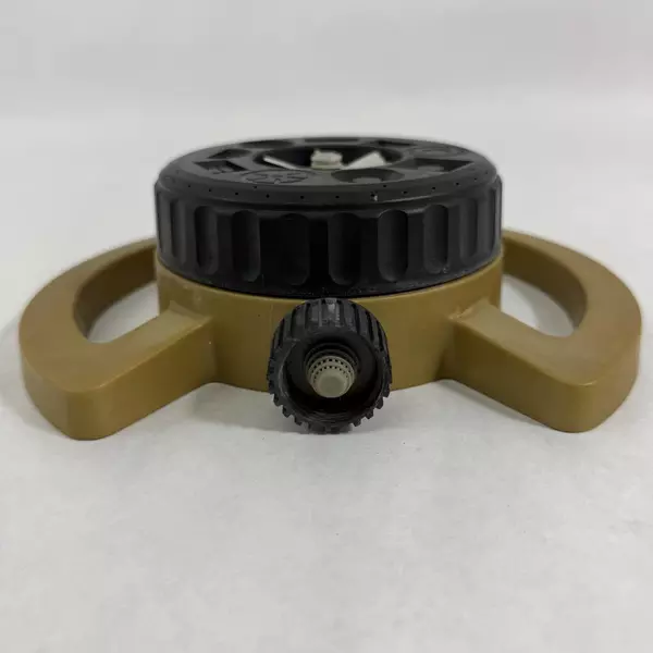 Gold Plastic Adjustable Turret Lawn Sprinkler