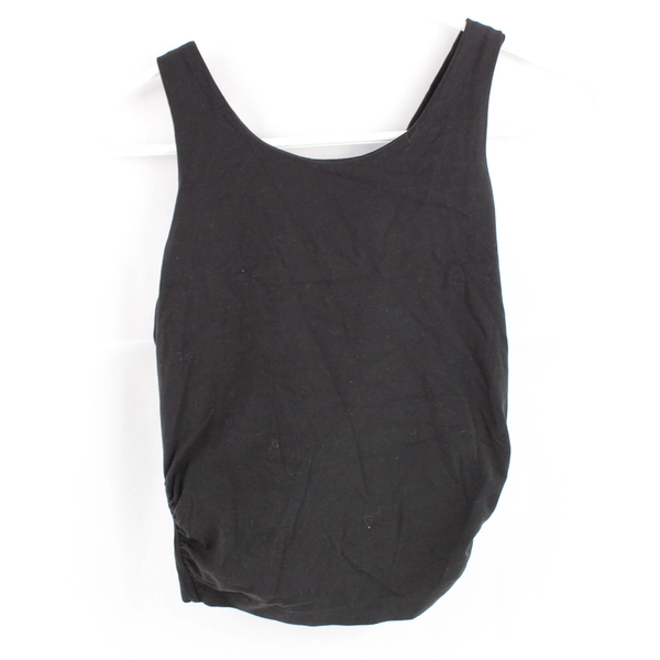 Athleta Black Crossover Back Sports Bra Women's Size Large