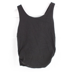 Athleta Black Crossover Back Sports Bra Women's Size Large