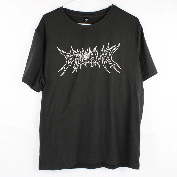 Manfinity Brooklyn Black Graphic T-Shirt Men's Size Large