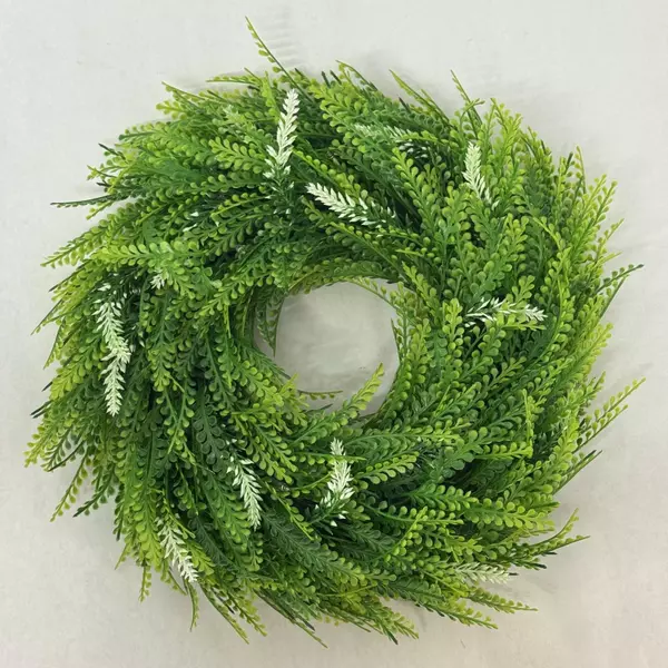 Sand Mine 14 Inch Plastic Lighted Christmas Wreath Works