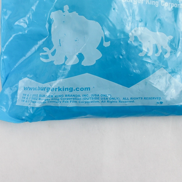 Lot Of 2 Ice Age Burger King Meal Toys Unopened Scrat 2002 10 & 9 Set