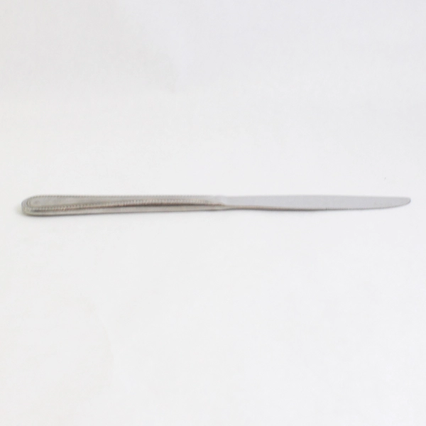 Lot of 6 Cuisinart CUI8 9" Modern Solid Knives 18/10 Stainless Steel Beaded