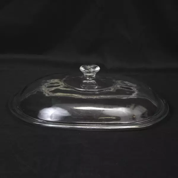 Pyrex 23 Oblong Glass Lid 8.5" x 11'' DC 1-1/2 C Clear For 1.5 Qt Casserole