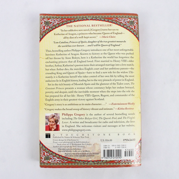 The Constant Princess by Philippa Gregory 2006 Paperback Historical Novel